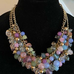 Multi Colored Beaded Necklace
